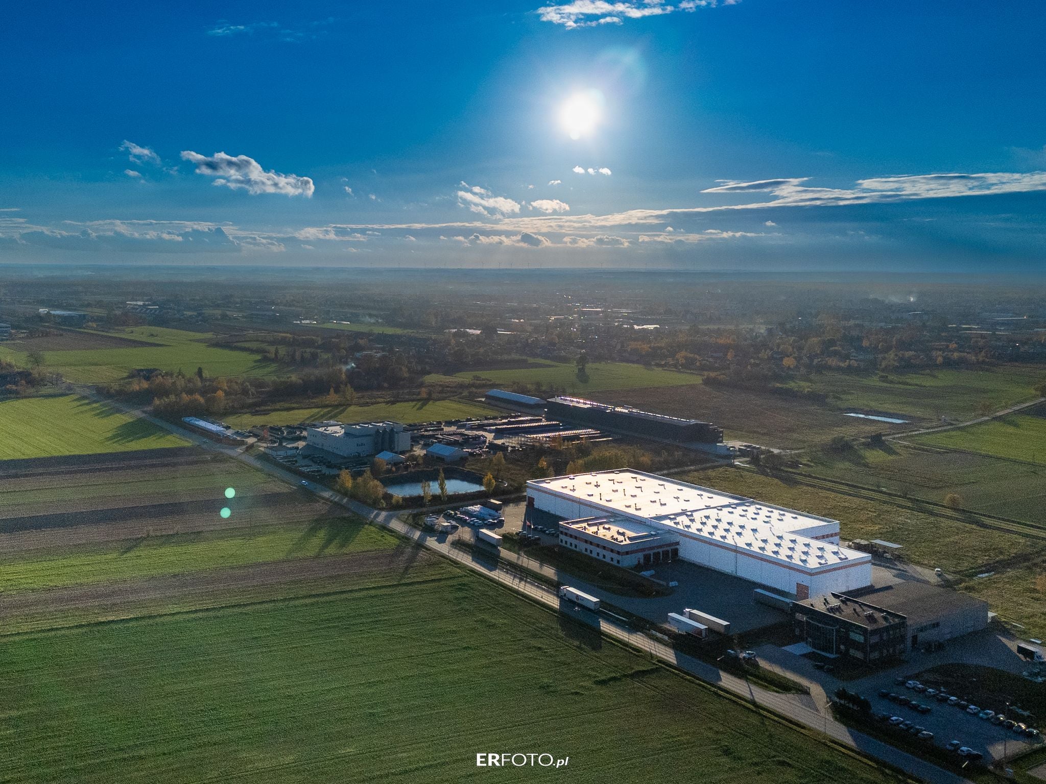 Fotografia z drona - przemysł